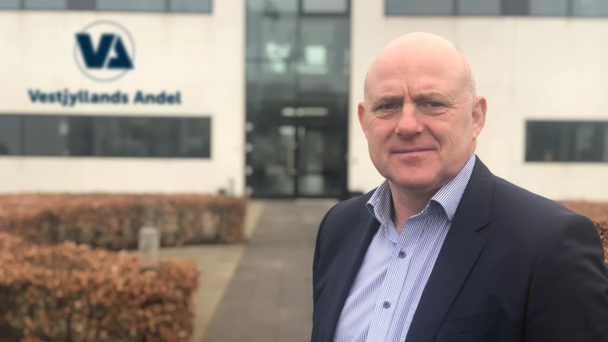Steen Bitsch, adm. direktør i Vestjyllands Andel, mener, at prisen på æg må stige for at dække de øgede omkostninger i produktionen. Foto: Pressefoto
