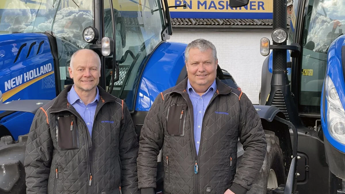 Torben Petersen (tv.) og John Petersen. Foto: Ditte Lolk Laursen