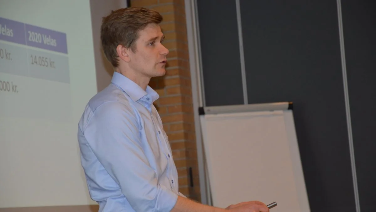 Samlet set ender det ud med et resultat på knap 2,7 millioner kroner, knap en million mere end i 2020. Virksomhedsrådgiver Morten Holm Rasmussen gennemgik resultaterne for de 98 kvægbedrifter, som hører under Velas og sammenlignede med landstallene.