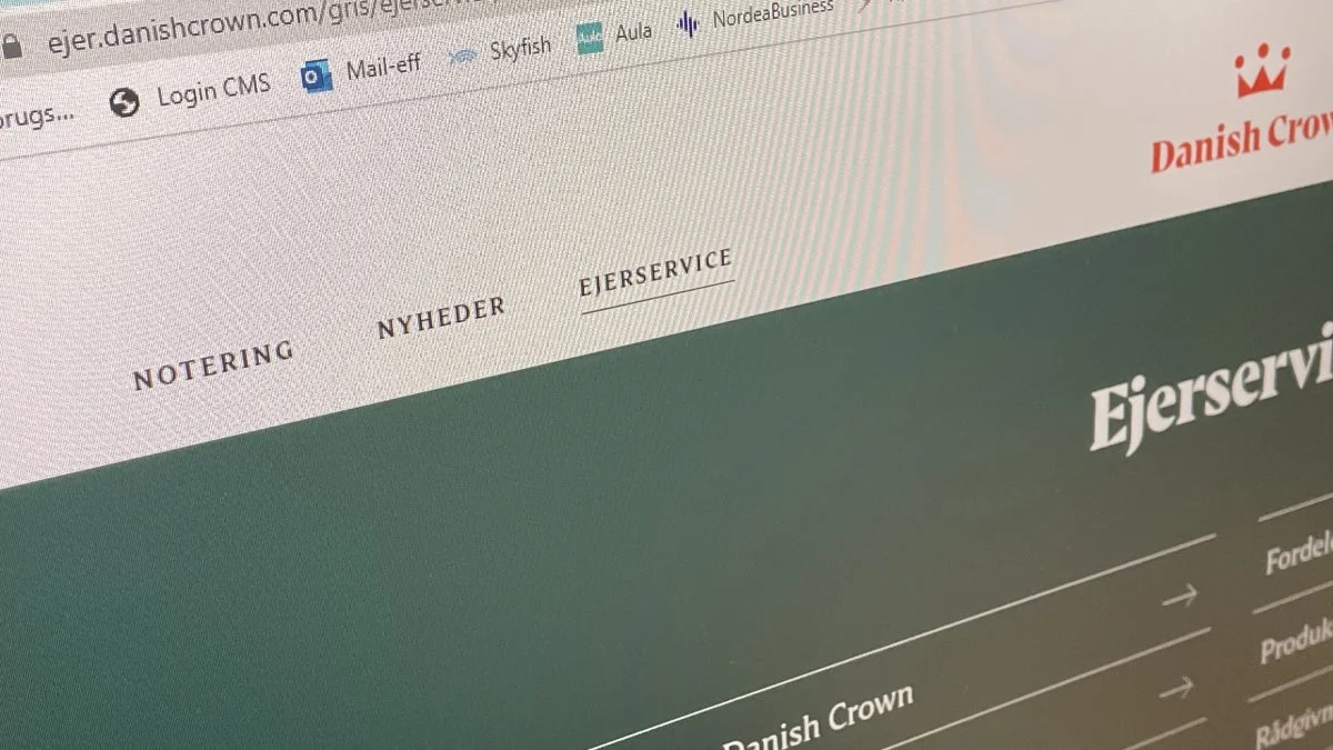Danish Crown har flyttet alt ejer-relevant indhold er flyttet til en ny hjemmeside ejer.danishcrown.com.