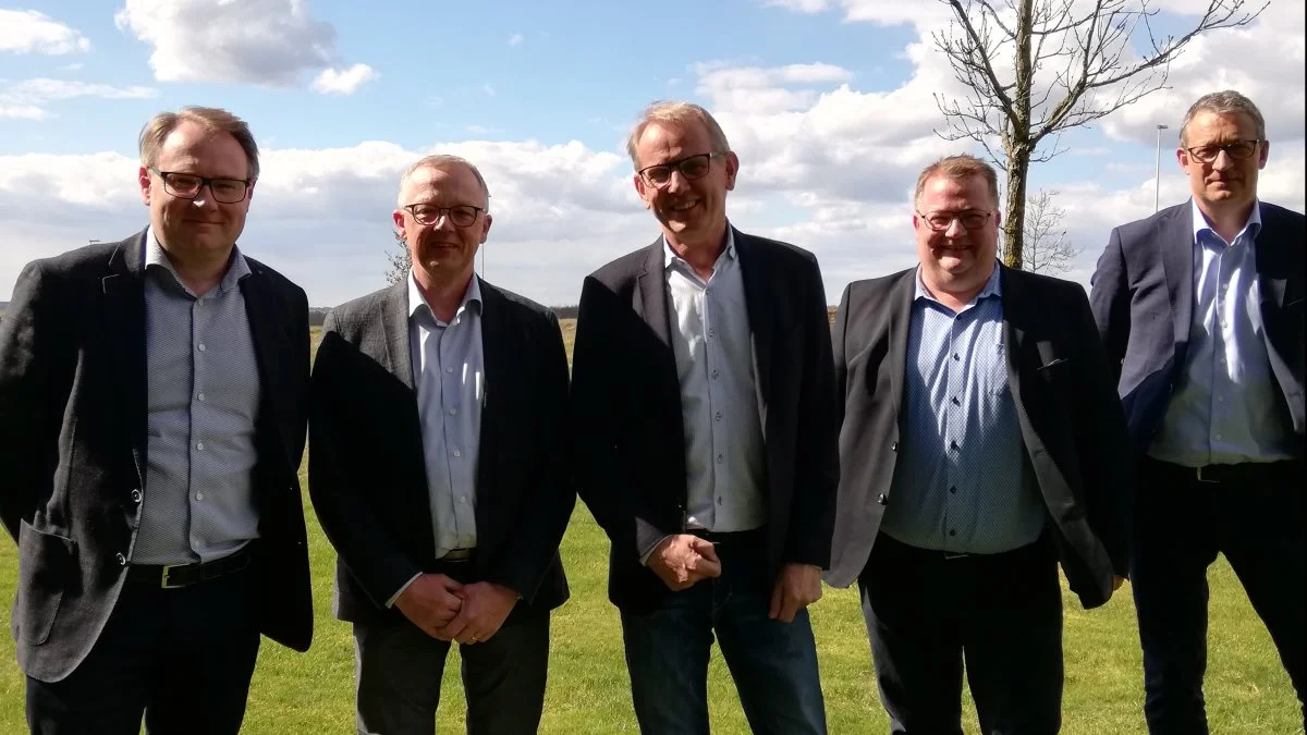 Bestyrelsen for AgroMarkets: Uffe Bertelsen (næstformand), Niels Peter Madsen, Niels Peter Ravnsborg (formand), Henrik Eeg Knudsen og Carsten Kragh Paulsen.