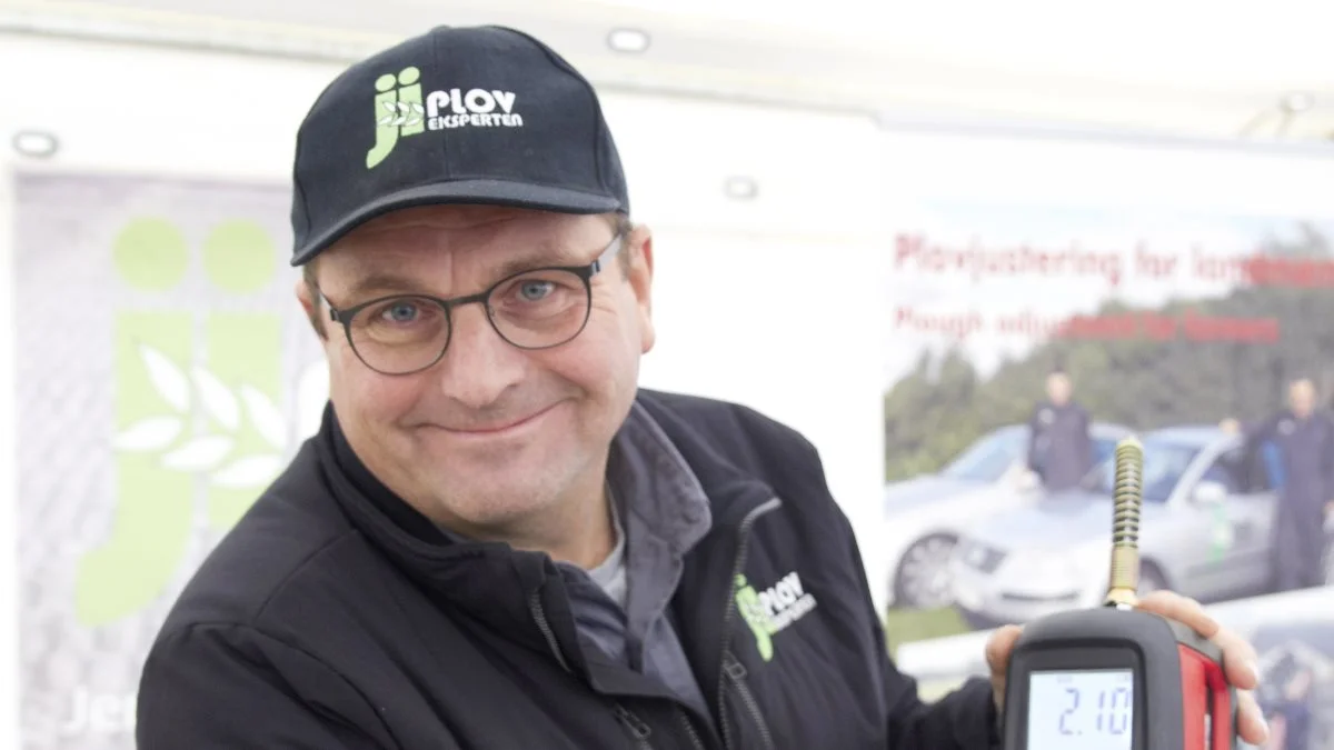 Ploveksperten Jens Iversen vil starte et plovcenter på Mors. Arkivfoto: Tenna Bang