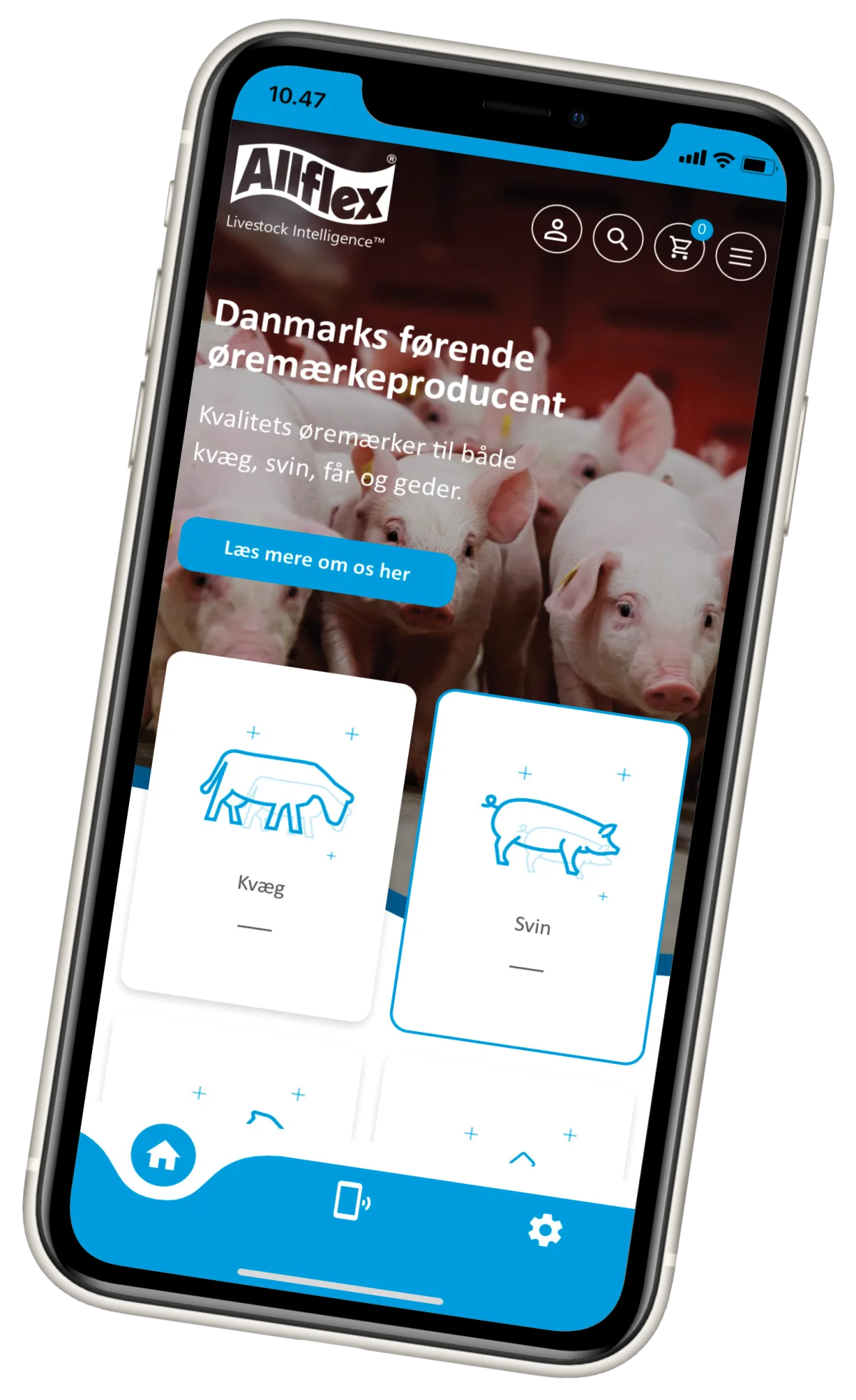 - Flere brugere har allerede udtrykt sig meget positivt om appens mange fordele, lyder det fra Allflex.