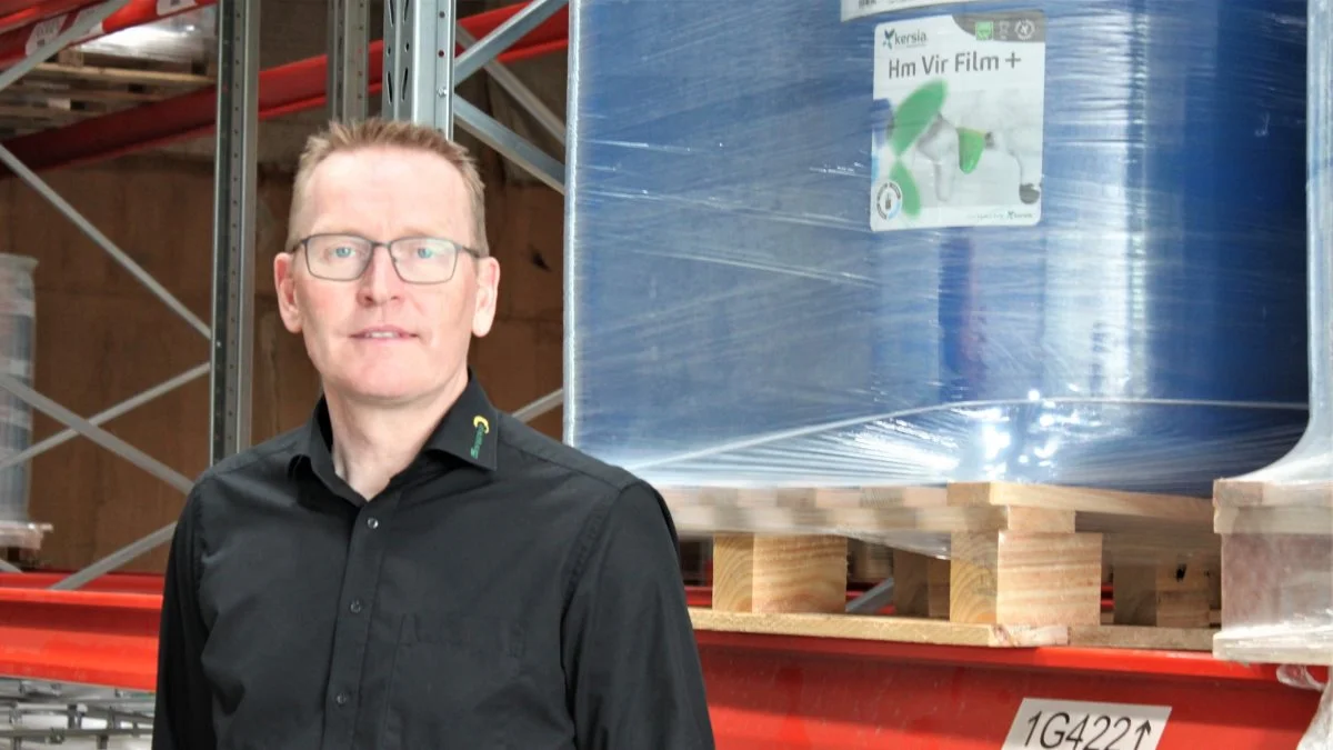 Direktør Carsten Jensen, på Kersia’s nye lager i Toftlund. Foto: Brødr. Ewers