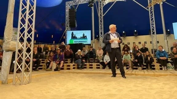 Naturmødets formand, Søren Smalbro, rundede Naturmødet 2022 af. Foto: Naturmødet