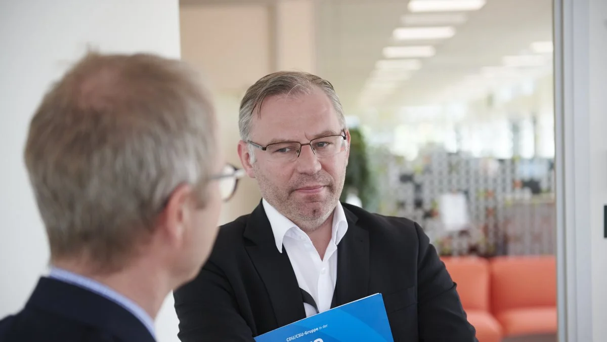 Norbert Lins håber, at man i Danmark vil fokusere mere på at producere så meget som muligt, når man implementerer den nye reform af EU's landbrugsstøtte. Fotos: Michael Strandfeldt.