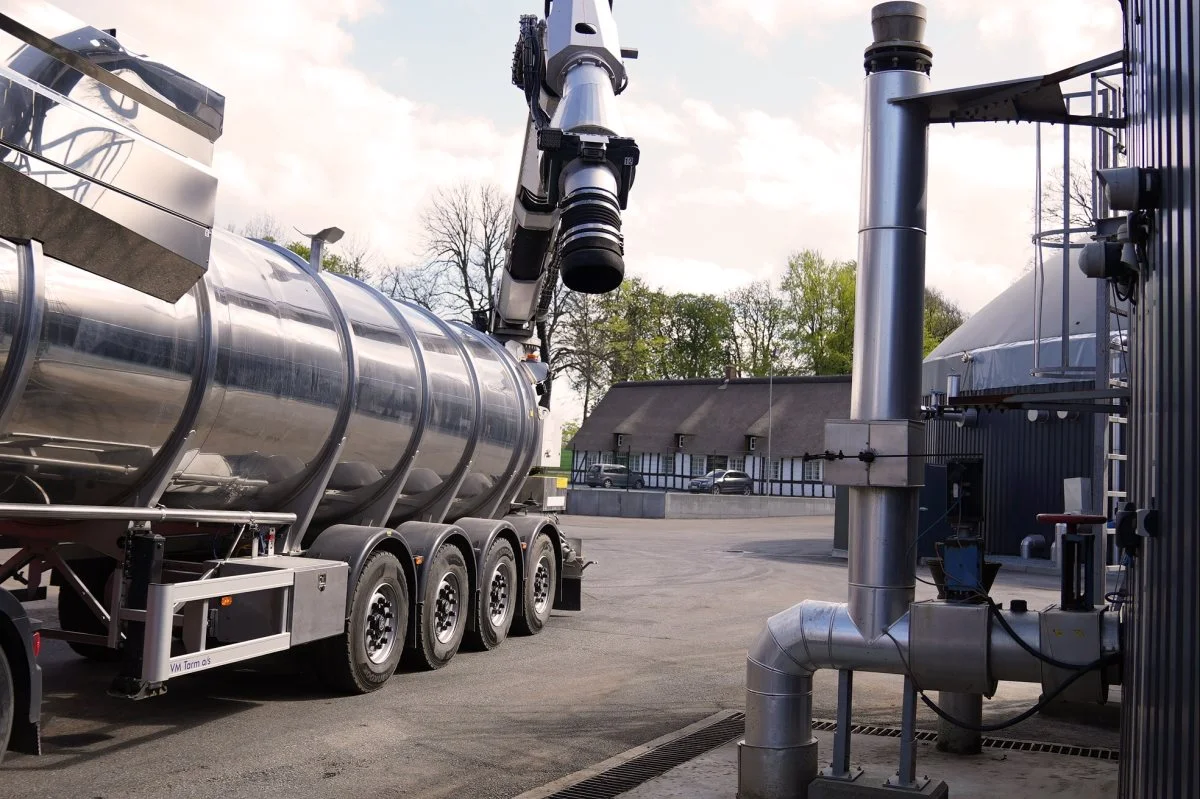 Med DCC Energi som medejer får en af landets største jord- og skovbesiddere endnu en energiaktør med i den fortsatte udvikling af det store biogasanlæg på Frijsenborg vest for Aarhus. Foto: Pressefoto