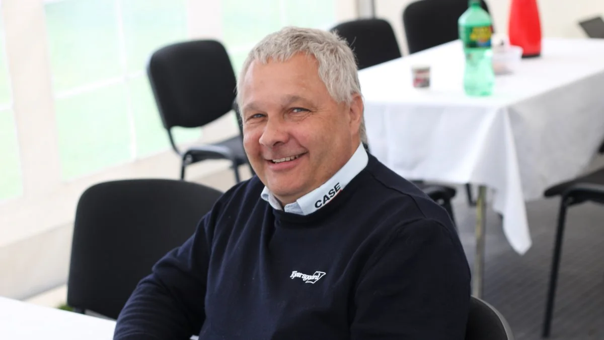 Også Peter Møller fra S. D. Kjærsgaard havde det store smil fremme over at være tilbage på dyrskuet for første gang siden 2019. Foto: Henning K. Andersen