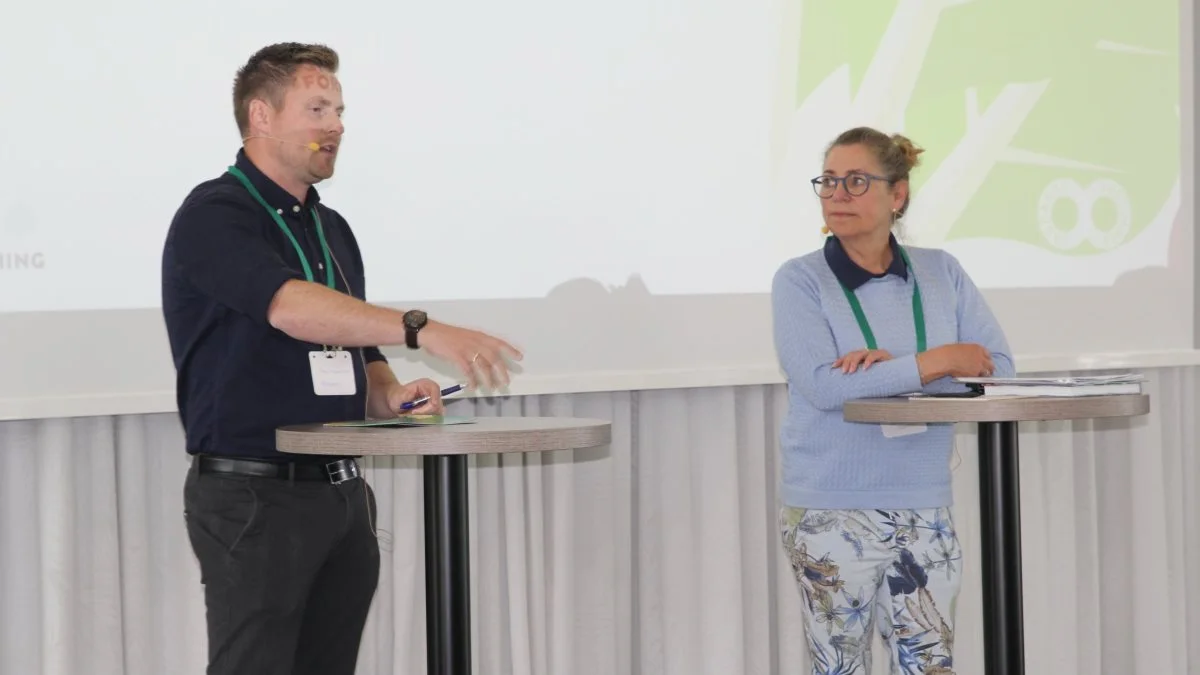 Peter Mejnertsen, direktør hos Mejnerts Mølle og Tove Færch, opskriftschef hos Karolines Køkken var enige om, at det skal gøres endnu lettere for den almindelige dansker at få flere grøntsager ind i hverdagsmaden. 
