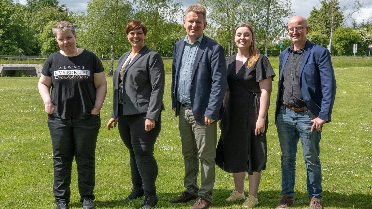 Bestyrelsen for Dansk Limousine Forening består fortsat af: fra venstre: Else Merete Ebbensgaard, Lene Black Sinkjær (næstformand), Søren Grunnet (formand), Camilla Jessen og Boje Vognstrup