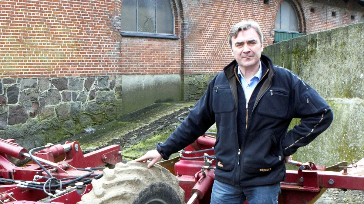 Driftsleder på Sanderumgaard og medlem af bestyrelsen i L&F Centrovice, Henrik Terp håber, at mange vil tage inspirerede hjem efter debat om klimadagsordenen. Arkivfoto