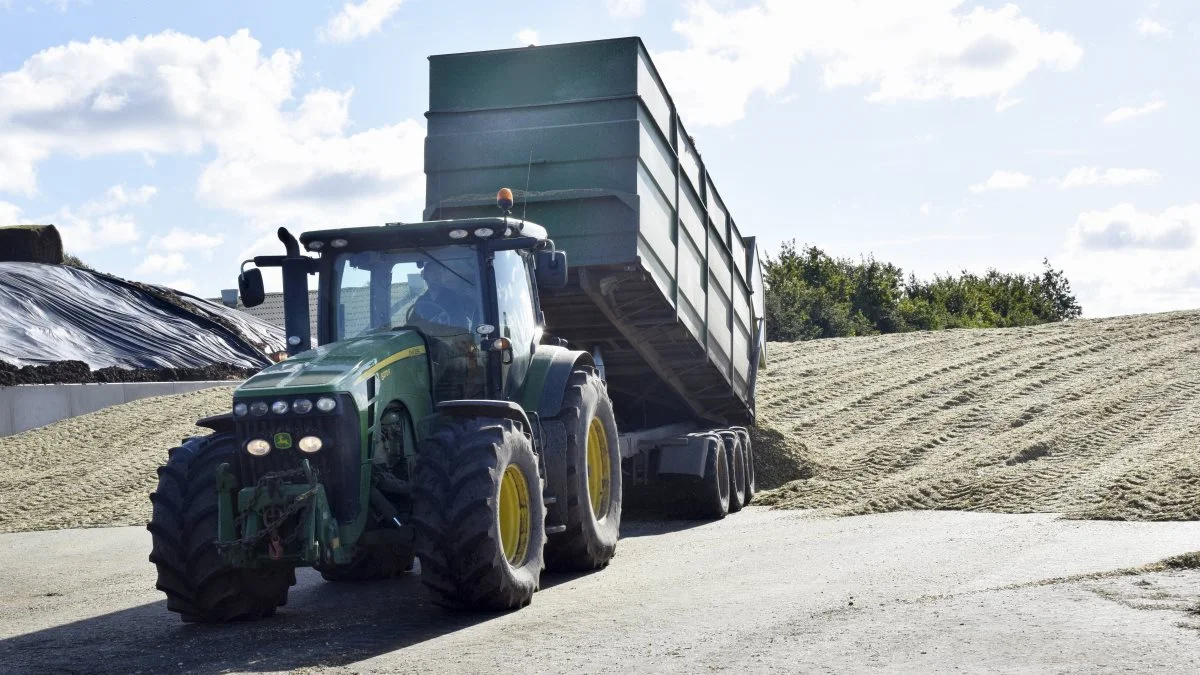 Landbrug og biogasproduktion går ofte hånd i hånd. 