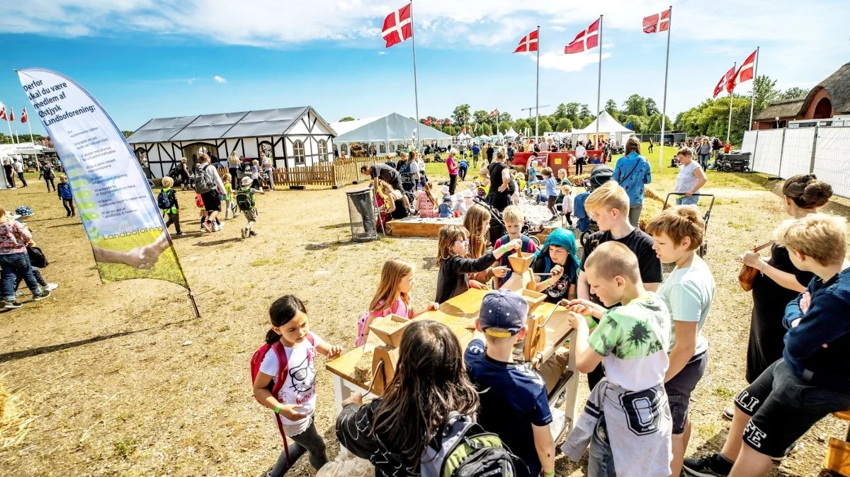 Horsens Dyrskue byder også på oplevelser for børnene. Arkivfoto