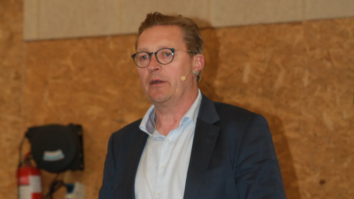 Poul Bank Pettersson, landechef hos Arla Foods var fortrøstningsfuld i forhold til at nedsætte CO2 udledningen fra landbruget.