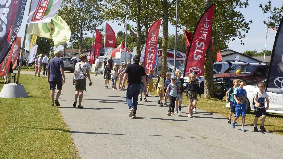 Vejret var perfekt, og alt gik op i en højere enhed på Landsskuets førstedag i Herning. Foto: Tenna Bang