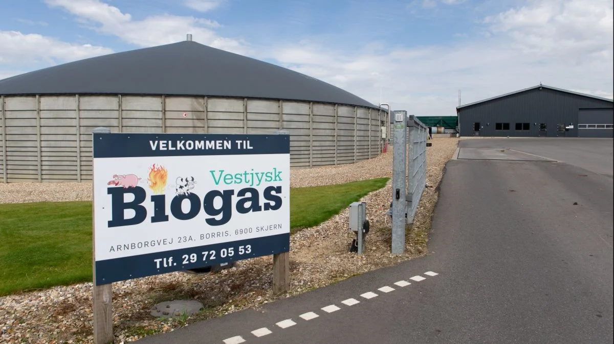 For et tocifret millionbeløb har DBC Invest købt 40 procent af Vestjysk Biogas. Foto: Vestjysk Biogas
