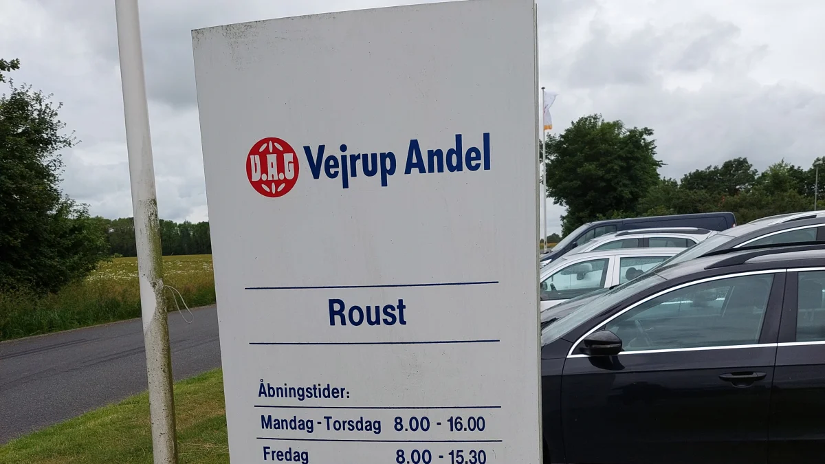 Vejrup Andel i Roust har netop udvidet i afdelingen i Roust. Foto: John Ankersen