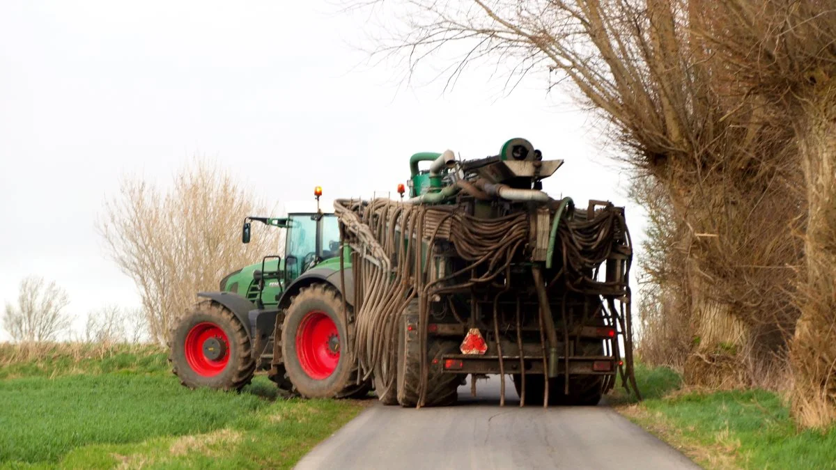 En gyllevogn kræver ikke registrering af påhængsredskab eller traktor. Arkivfoto