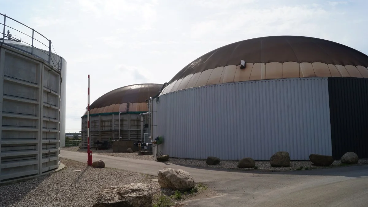 Solrød Biogas bidrager til at nå Solrød Kommunes klimamål om at reducere kommunens drivhusgasser med 70 procent inden 2030. Foto: Henrik Sieben