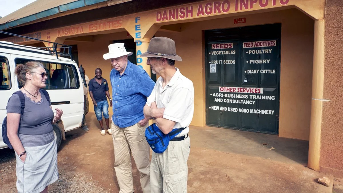 Der er gang i promoveringen af danske produkter i Uganda, hvor en dansk gruppe var på studietur i maj 2018. 