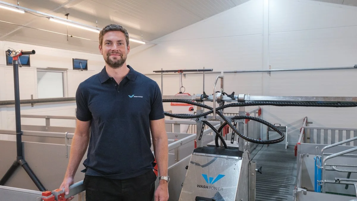 Magnus Leth er nyansat hos Washpower, med ansvar for at drive firmaets nye salgsindsats i USA. Pressefoto