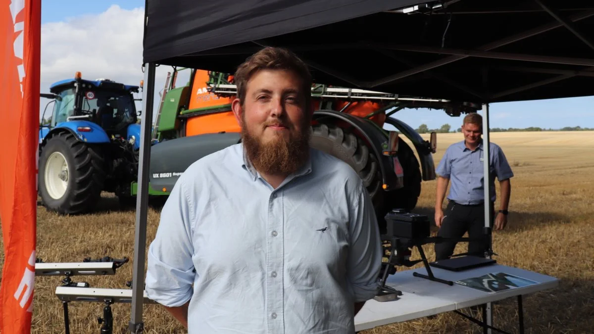 - Det handler om at komme med i bussen – jo før jo bedre, fastslår Andreas Skov Rasmussen, planteavlskonsulent i Agrovi. Foto: Jørgen P. Jensen
