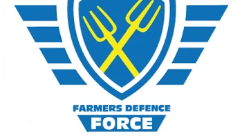 Logo for den landsdækkende hollandske landbrugs-protestorganisation Farmers Defence Force.