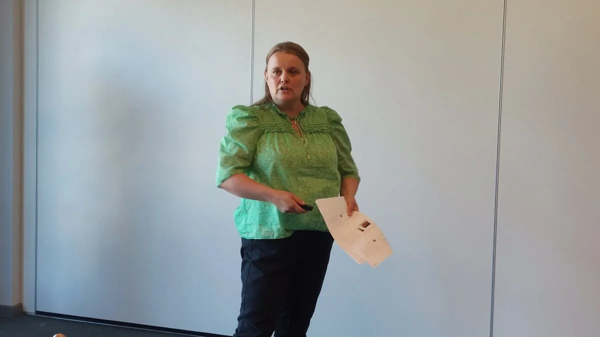 DRH-formand Ann Louise Christensen så gerne langt flere rødbrogede køer i Danmark – en race, som, hun mener har et stort potentiale. Fotos: John Ankersen