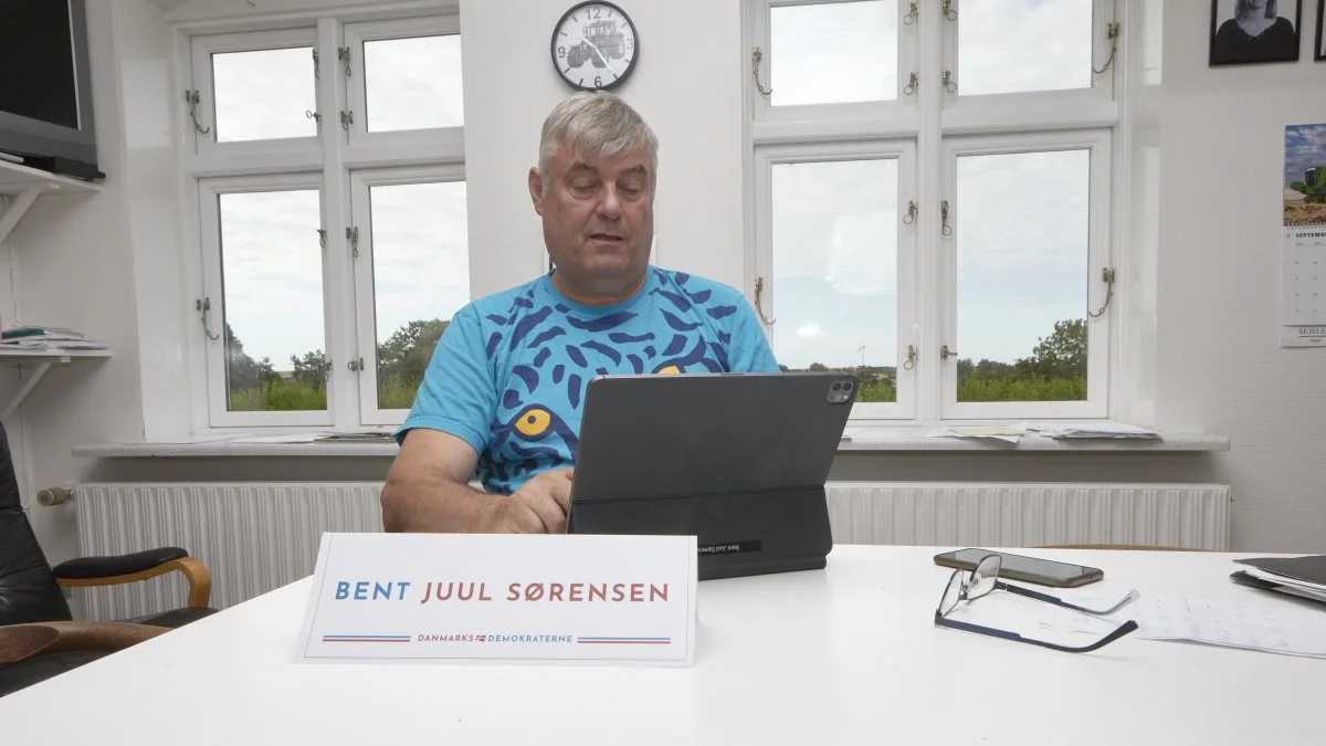 Sammen med Inger Støjberg og de øvrige 30 folketingskandidater er Bent Juul Sørensen med til at debattere og forme Danmarksdemokraternes politiske program ved ugentlige Teams-møder. 