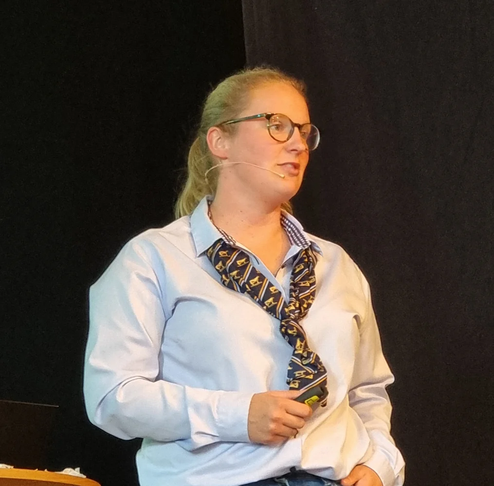 Pernille Hougaard Jensen, avlsfaglig projektleder i Viking Jersey.