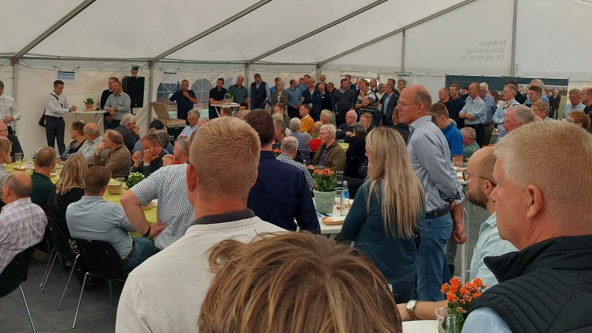 Der var stort fremmøde, da Velas i sidste uge inviterede til arrangementet »Fremtidens Landbrug«. Fotos: Henriette Lemvig