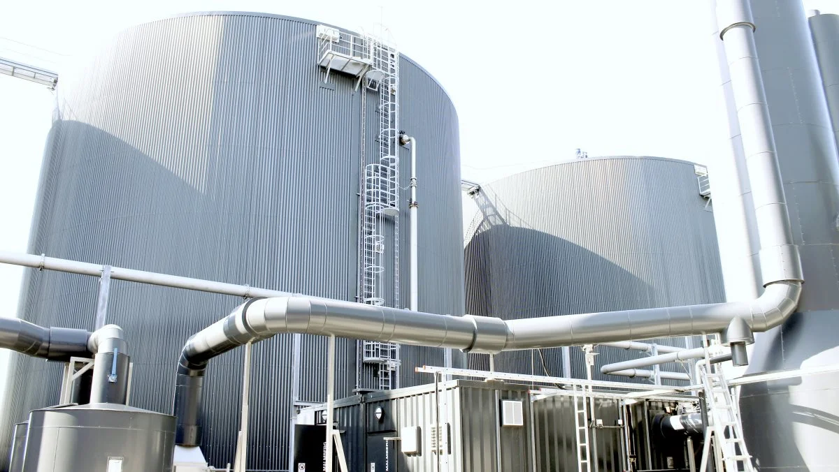 Danskejede Biofuel Technology er i den indledende proces i forhold til at etablere et stort, halmbaseret biogasanlæg i Lolland Kommune. Her ses et andet biogasanlæg. Arkivfoto