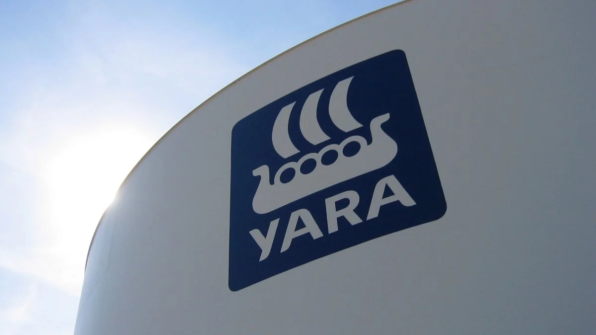 De skyhøje gaspriser får Yara til at standse produktionsanlægget i Tetre i Beligen inden for de næste par dage. Foto: Yara