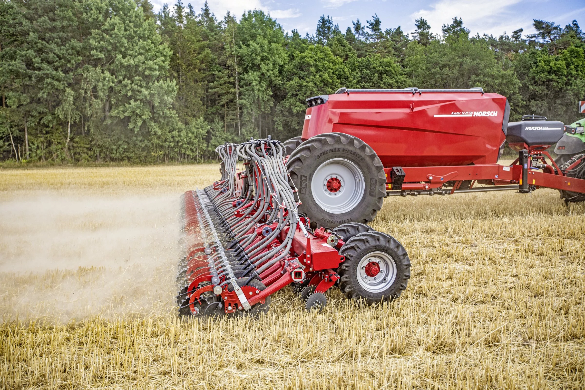 No-till-såmaskinen Horsch Avatar SD 12.25 får nu tre mindre søskende. Pressefoto