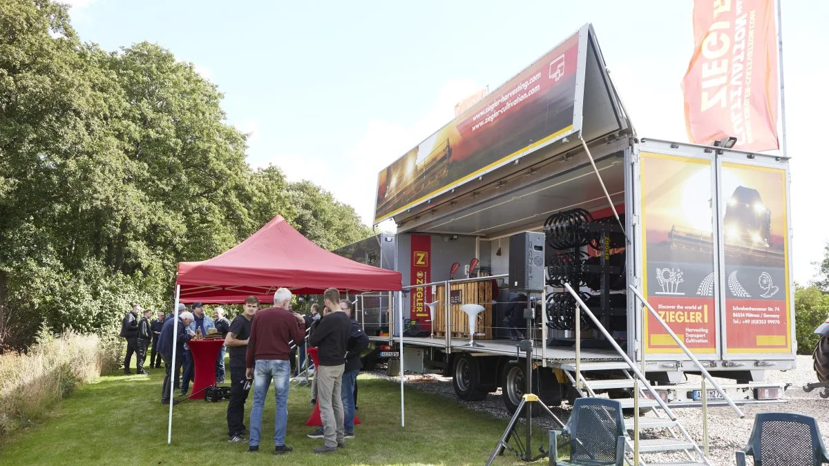 Den 22. september var Ziegler Roadshow hos Heden Maskinforretning. Ziegler har afdeling i Vissenbjerg og nu otte forhandlere her i landet. 

