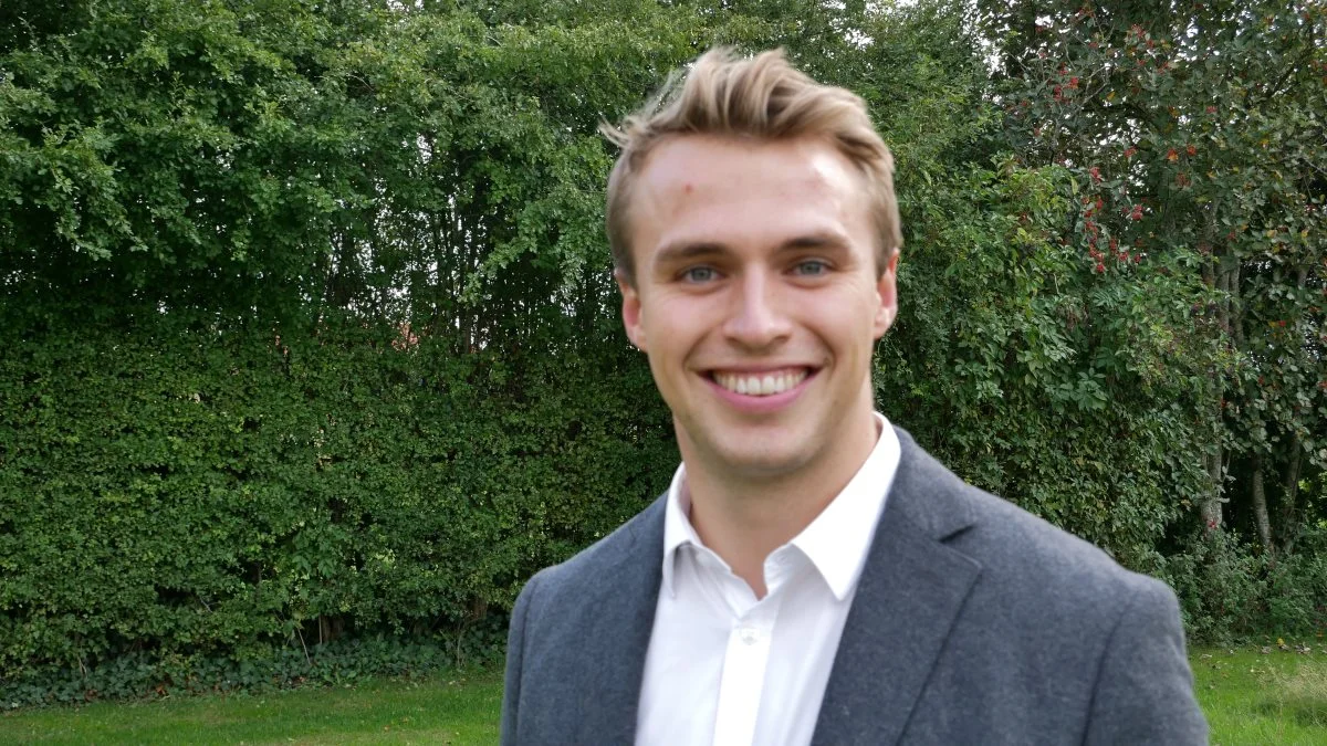 Niels Skovgaard er blevet genvalgt som formand for LandboUngdom. Pressefoto