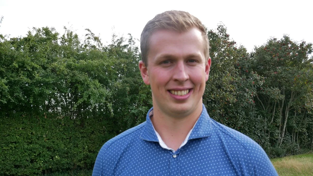 Martin Rohde Andersen fra Kibæk blev valgt ind i LandboUngdoms hovedbestyrelse. Pressefoto