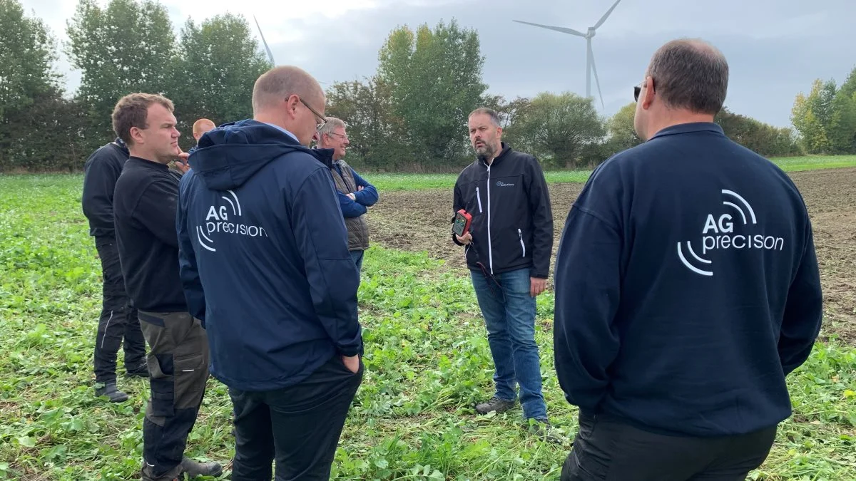 Den danske forhandler af IQuus, AG Precision, var naturligvis også repræsenteret ved demonstrationen, hvor salgschef hos GPX Solutions, Hans Biemans, orienterede om mulighederne med systemet. 