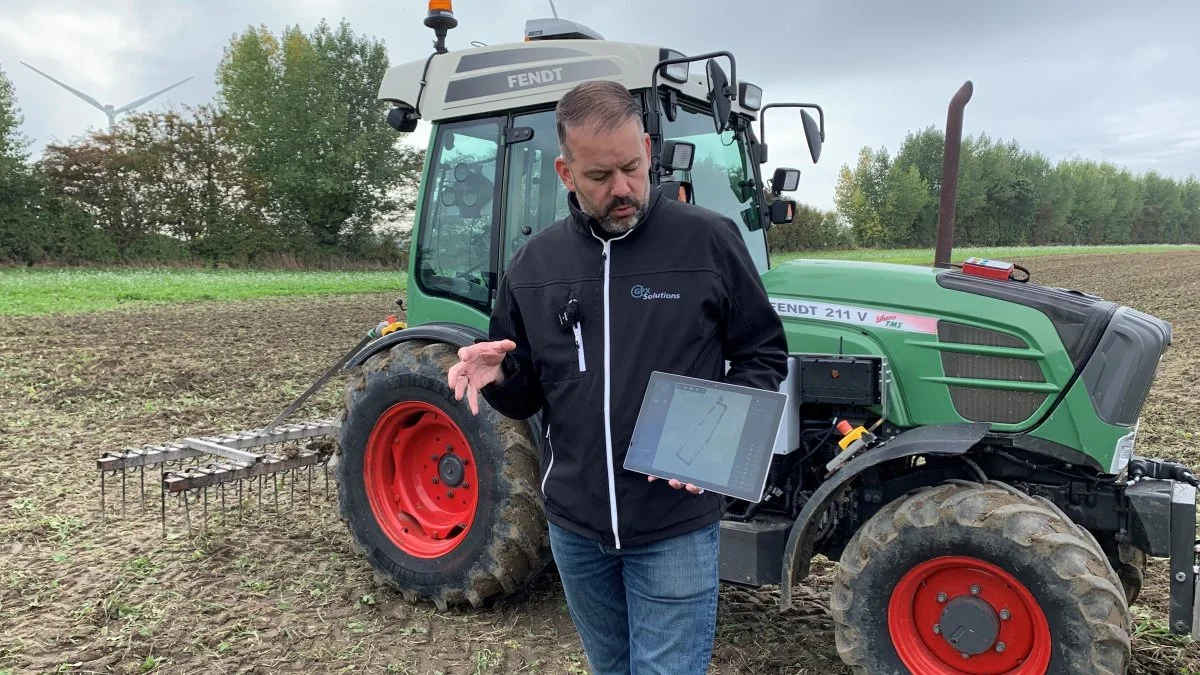 - Det at lave ruten og lave ruten korrekt er det største arbejde, fortalte Hans Biemans, da han forklarede om IQuus. Foto: Jesper Hallgren 