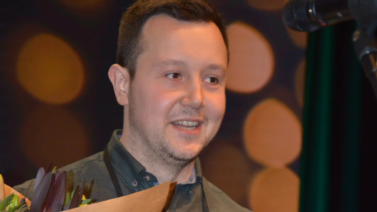 Oleksandr Matsiuchenko er Årets medarbejder i griseproduktion 2022. 