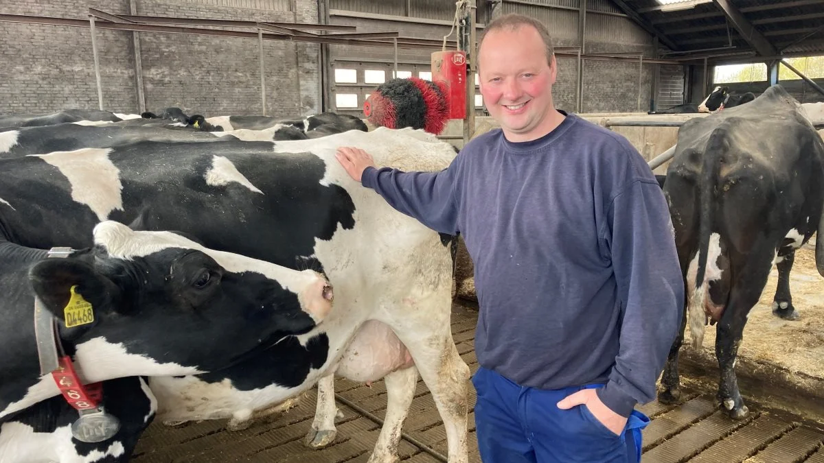 Søren Dyssemark er med i tredje episode i serien »Landmandens syn på fremtiden« på Landbrugspodcasten. Arkivfoto: Landbosyd
