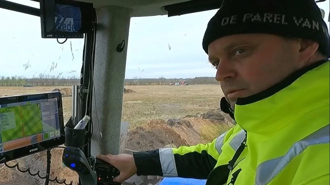 Marco van der Leden er pilot på drænploven hos Ilderhede Kloak- og Spuleservice. Privatfoto