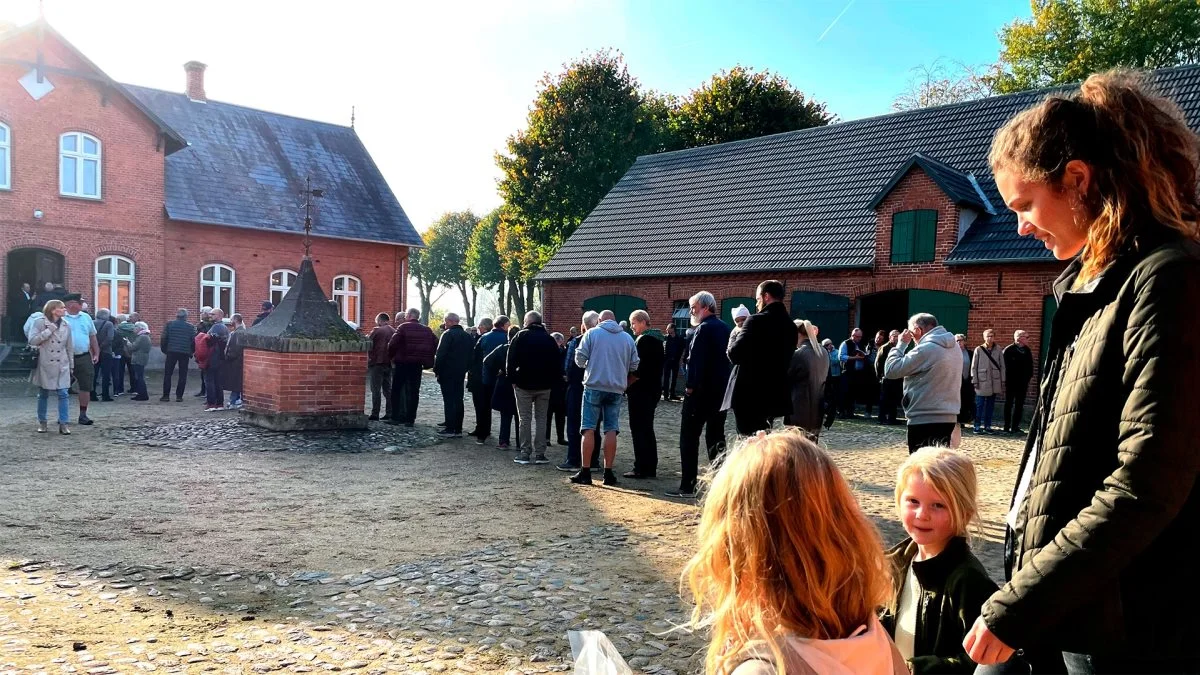 Omkring 1.300 gæstede Familien Jensens gård i Korup, da der var åbent hus sidste søndag.