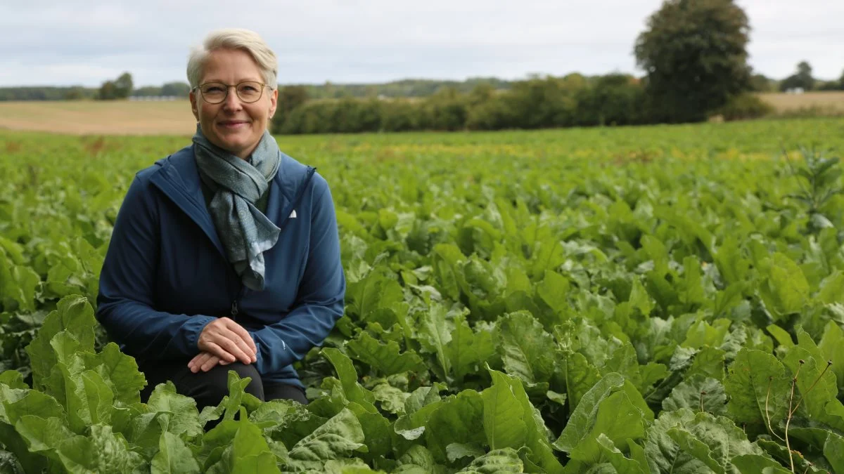 Julie Torp-Thomsen, planteavlschef i Østdansk Landboforening, glædede sig over den gode dialog, der var blandt deltagerne. Foto: Niels Okking