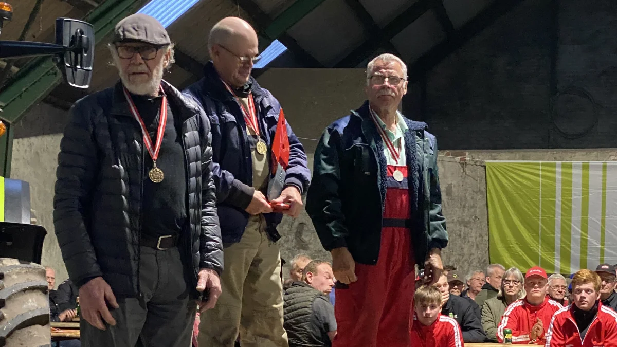 Aksel Østerlund vandt bronze medalje i klassen Veteran 1-furet.