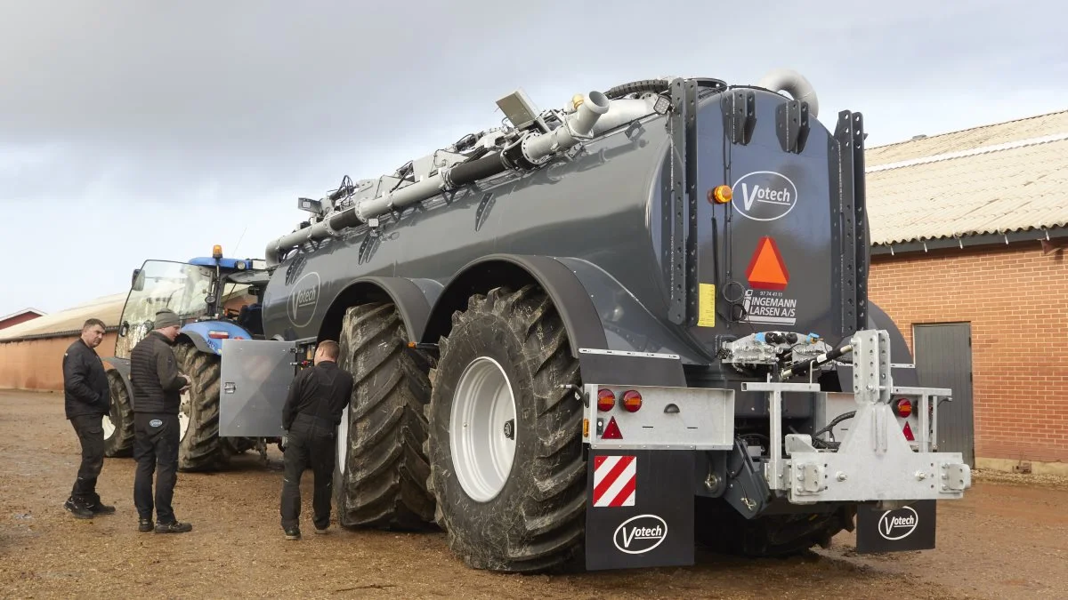 Et af emnerne på årets stand ved Ingemann Larsen bliver gradueret tildeling og sektionsafblænding. Votech har valgt at gradueret tildeling og sektionskontrol er et tilvalg, kunden kan gøre.