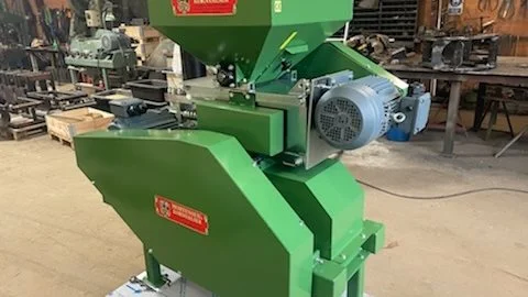 Den nye valsetype til lupin, hestebønner, majs, ærter m.m., der præsenteres som en nyhed i forbindelse med Agromek. Privatfoto