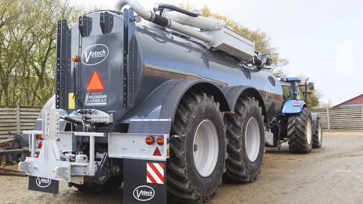 De vogne, der er størst efterspørgsel på, er en 2-akslet på 22 kubikmeter og en 3- akslet på 28 kubikmeter. På Agromek viser Ingemann Larsen en 32- og en 22 kubikmeter, altså en 3-, og en 2-akslet, hvor den 2-akslede kan køre »dog-walk«.