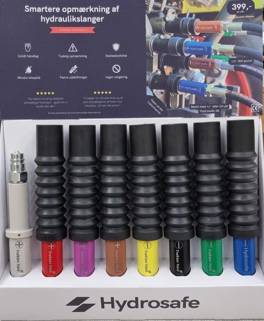 Hydrosafe oplever en langt større forståelse for fordelene og kvaliteten efter, at man har mærket materialerne. Derfor står produktet nu ved en række samarbejdspartnere rundt om i landet. Foto: Anders Lei