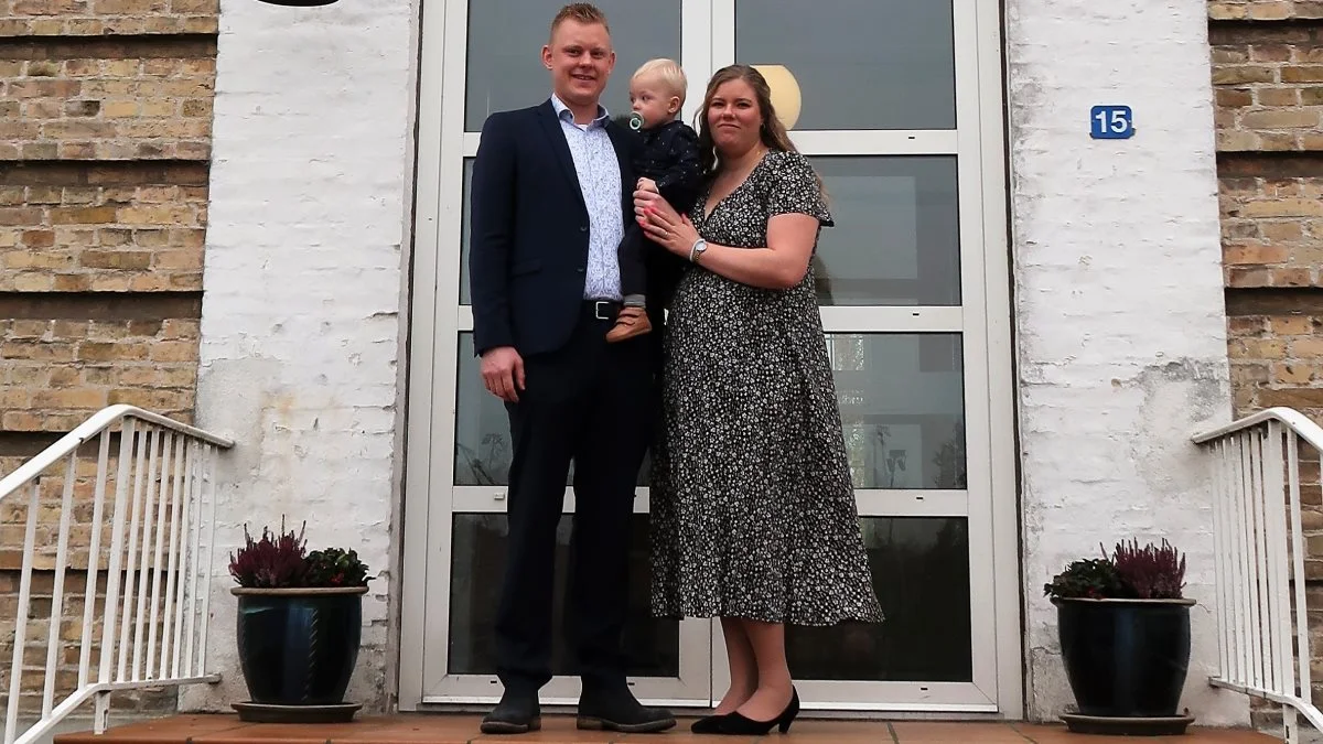 Nicklas Jepsen og Sigrid Beth Rasmussen valgte hverken kirke eller rådhus – men Gråsten Landbrugsskole som stedet for at blive gift.
